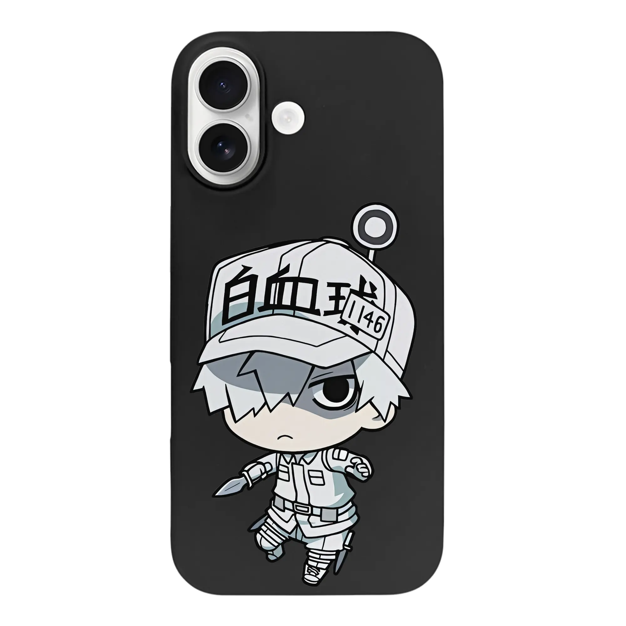 はたらく細胞 グッズ,白血球 - iPhone 17 シリーズ シリコンケース 薄型 耐衝撃 指紋防止 ソフトタッチカバー 精密フィット 傷防止 保護ケース iPhone 17/17 Air/17 Pro/17 Pro Max 対応